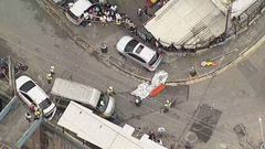 Criança de 10 anos morre após ser atingida por van escolar em São Paulo - Créditos: Reprodução/ Rede Globo
