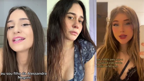 Filha real de Alessandra Negrini fala sobre não se parecer com atriz - (Foto: reprodução)