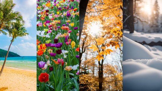 Verão, primavera, outono e inverno: nomes inspirados nas estações - (Foto: Freepik/Unsplash)