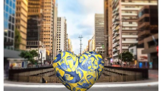 As esculturas serão espalhadas por toda São Paulo - Divulgação/ Art of Love 2021