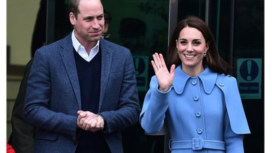 Kate Middleton e William são pais de três crianças e casados há 11 anos - Reprodução