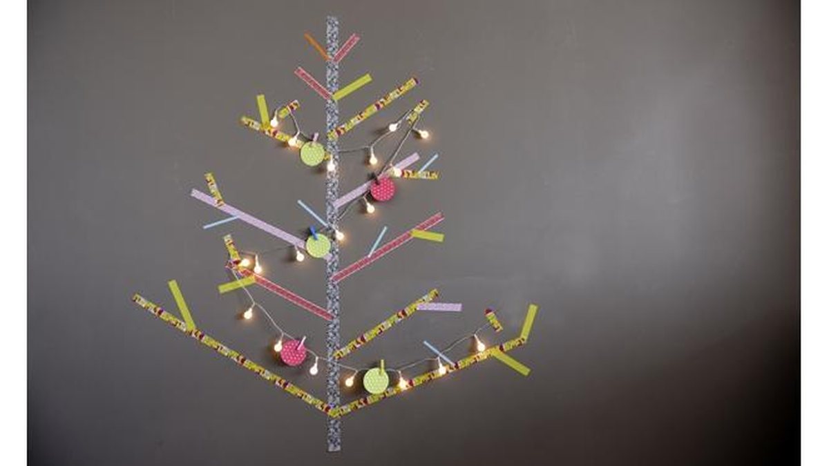 Imagem Árvore de Natal de Washi Tape