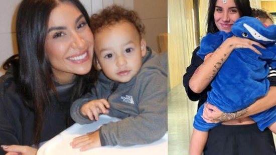 Bianca Andrade com o filho, Cris - Reprodução/Instagram