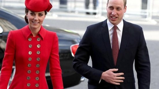 Príncipe William e Kate Middleton ficaram chateados com alguns comentários dos seguidores nas fotos de aniversário de George do último ano - reprodução/Instagram