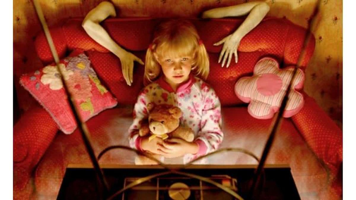 Imagem Fotos simulam piores pesadelos das crianças