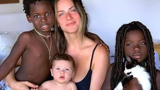 Giovanna Ewbank desabafa sobre ver os filhos crescerem: “Dorzinha no coração” - Reprodução/Instagram