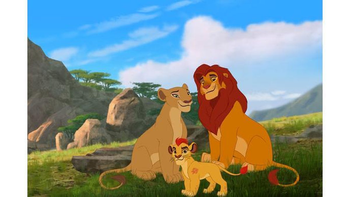 Kion é filho de Simba e Nala - Divulgação / Disney