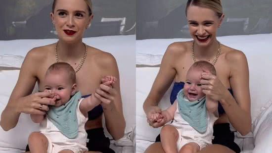 Isabella Scherer mostra barriga após 7 meses do nascimento dos filhos gêmeos - Reprodução/ Instagram