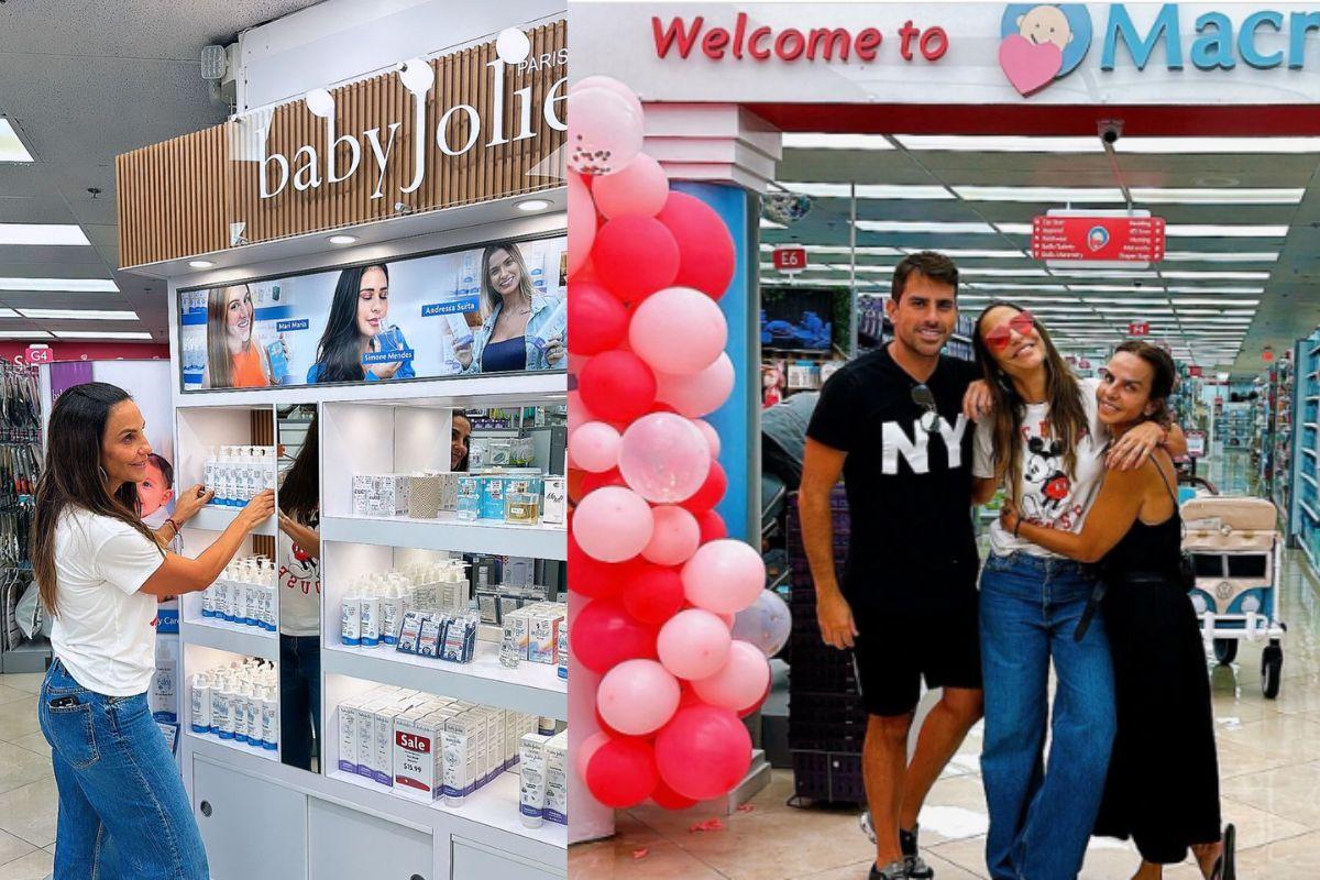 Ivete Sangalo vai a loja de bebê nos EUA (3)