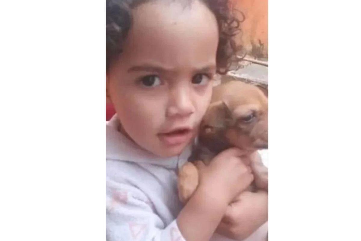 Menina Isabela de 1 ano que foi sequestrada em semáforo, na frente da mãe