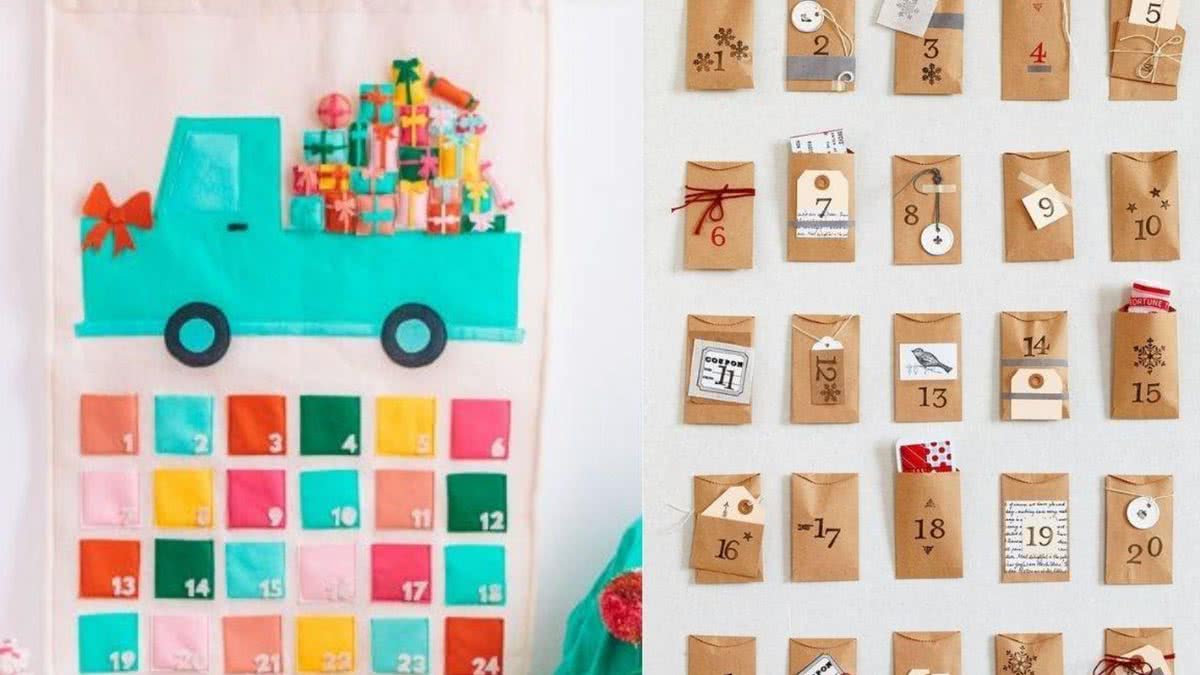 Contagem regressiva para o Natal: 5 ideias de calendários criativos para  fazer com seu filho