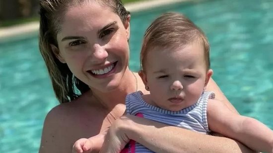 Bárbara Evans comenta que já chegou a emagrecer mais de 25 quilos após dar à luz a  filha, Ayla - Reprodução/Instagram