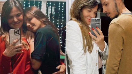 Mãe de Isis Valverde aparece ao lado do namorado 24 anos mais novo - Reprodução/Instagram @rosalbanable