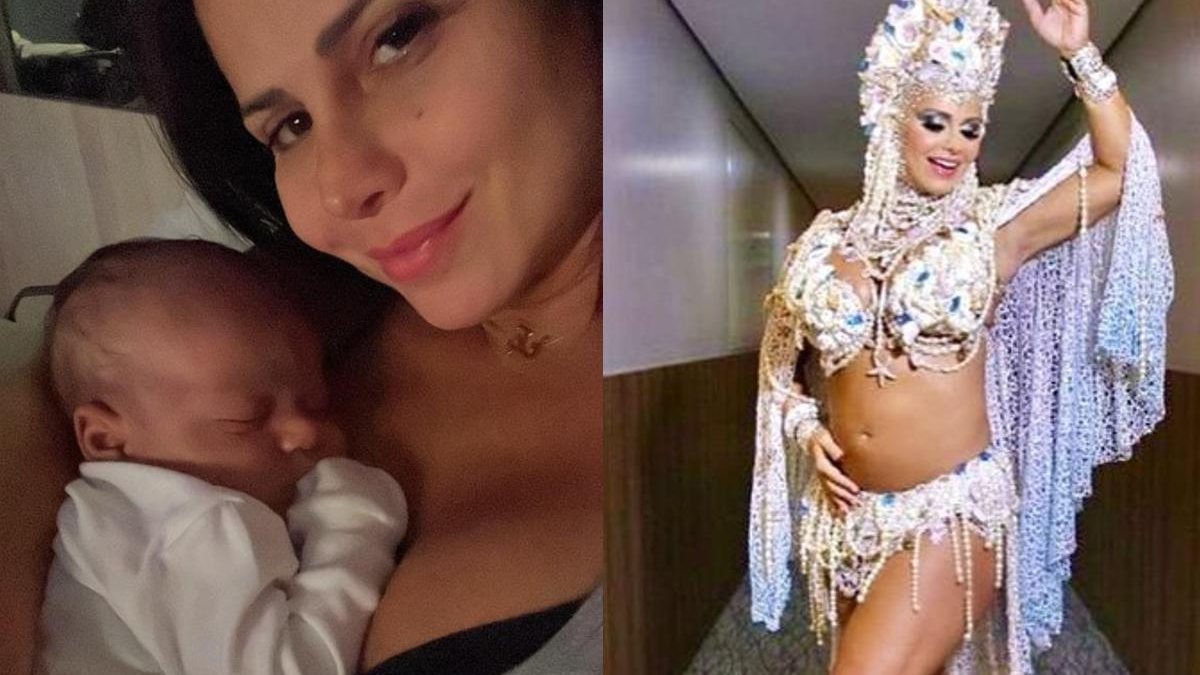 Viviane Araujo anuuncia que o filho dela terá duas babás( Foto: Reprodução/ Instagram)