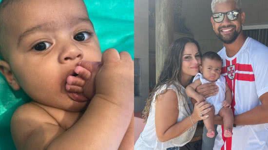 Viviane Araujo compartilha fotos do mesversário do filho, Joaquim - Reprodução/Instagram