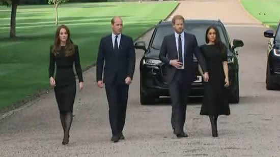Eles fizeram uma aparição surpresa e estão mostrando a união familiar - Reprodução / YouTube The Royal Family
