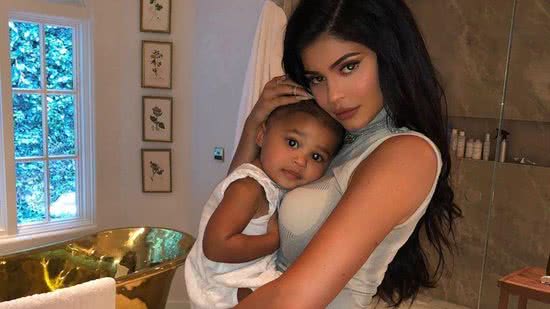 Kylie Jenner e a filha Stormi - Reprodução/Instagram @kyliejenner