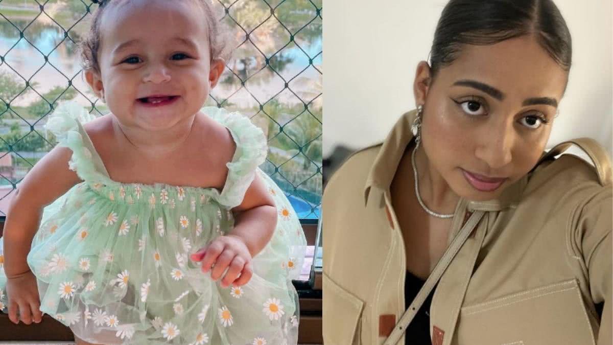 A filha de MC Loma, Melanie, completa um ano de vida no dia 09 de setembro - Reprodução/Instagram