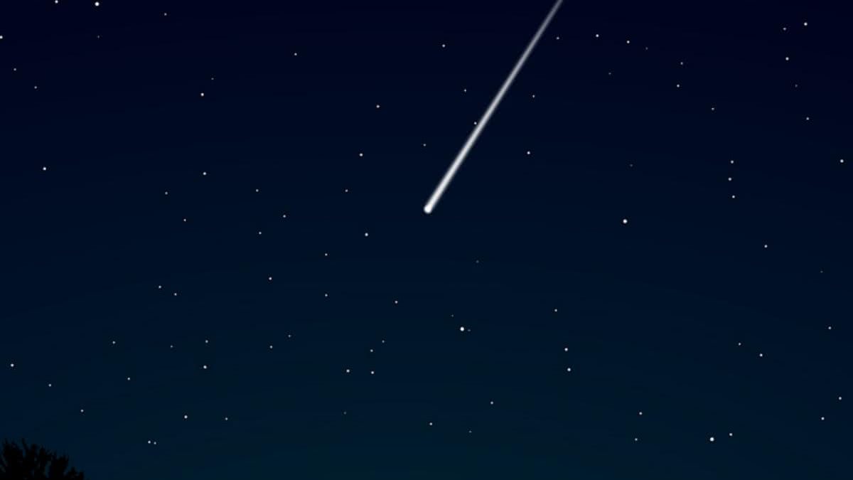 Momento que o meteoro foi avistado em Goiânia - Reprodução/ Pleiades do Sul/ Divulgação