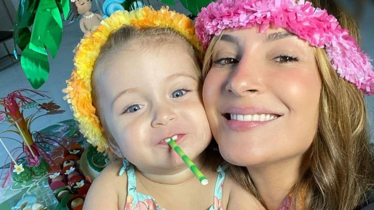 Claudia Leitte comemorou o aniversário de 2 anos da filha - Reprodução Instagram @claudialeitte