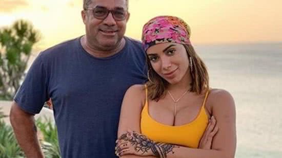 Pai de Anitta, Mauro Machado, sai da internação - Reprodução / Instagram