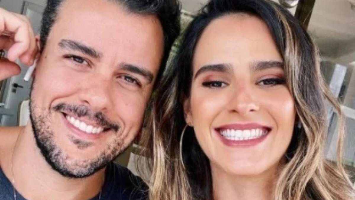 Joaquim Lopes e Marcella Fogaça comemoram nascimento das filhas gêmeas - Thais Galardi / reprodução Instagram