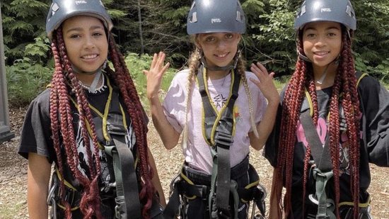 Em comemoração aos 9 anos, North West ganha festa com tema ‘acampamento’: #CampNorth - Reprodução/Instagram/@kimkardashian