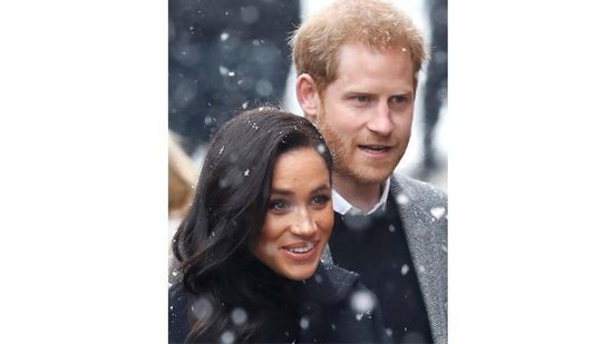Meghan e Harry assim que o bebê crescer devem se mudar do Reino Unido - Getty Images