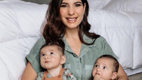 Andréia Sadi fala sobre amamentação dos filhos - Reprodução/ Instagram