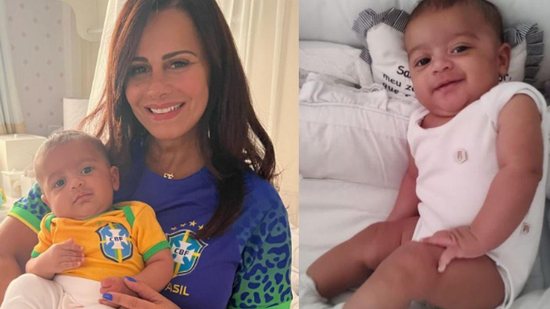 Viviane Araújo leva filho ao pediatra e comemora bom resultado: “Nota 10 em tudo” - Reprodução/Instagram