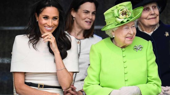 Meghan Markle e Harry podem não retornar ao Reino Unido após o neto da rainha perder a proteção de seguranças - Getty Images