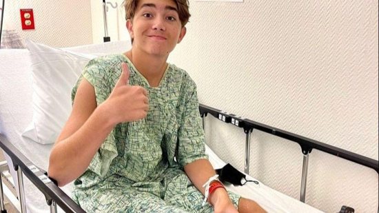 O jovem tinha 15 anos na época que sofreu o acidente - Reprodução/ Instagram