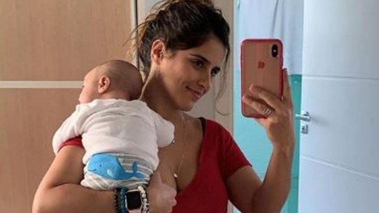 Camilla Camargo foi bloqueada no Instagram após publicar foto do filho - Reprodução/Instagram