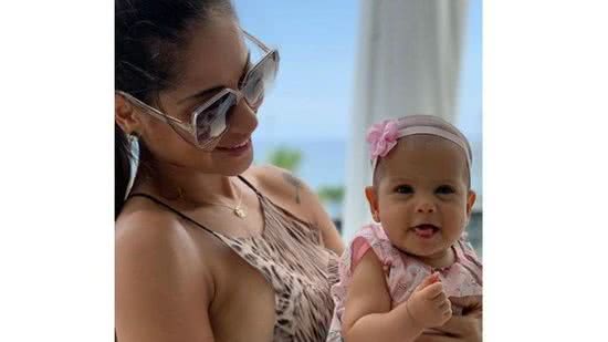 Mayra Cardi e a filha já sofreram uma tentativa de sequestro antes - reprodução/Instagram