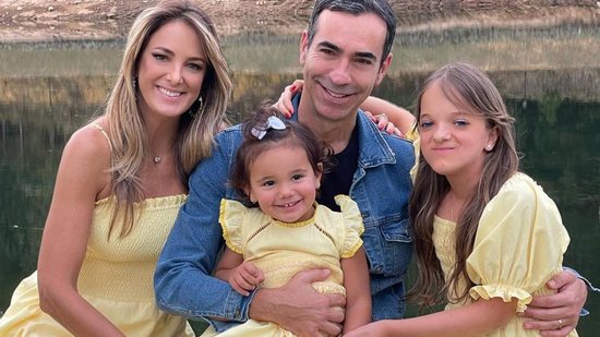 Ticiane Pinheiro é casada com César Tralli e juntos eles tem Manuella, de 2 anos - Reprodução/ Instagram