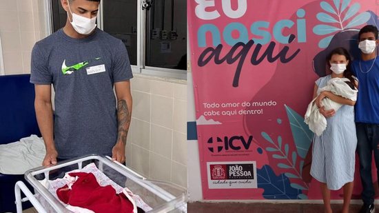 A equipe médica que acompanhou a mãe durante o parto no dia especial - Divulgação/Instituto Cândida Vargas