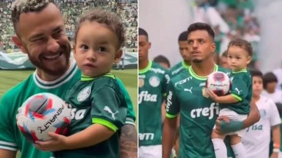Fred leva filho para jogo de futebol pela primeira vez - Reprodução/Instagram