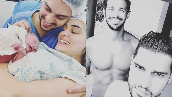 Diogo Mussi comemorou a chegada do primeiro filho no Instagram - Reprodução/ Instagram
