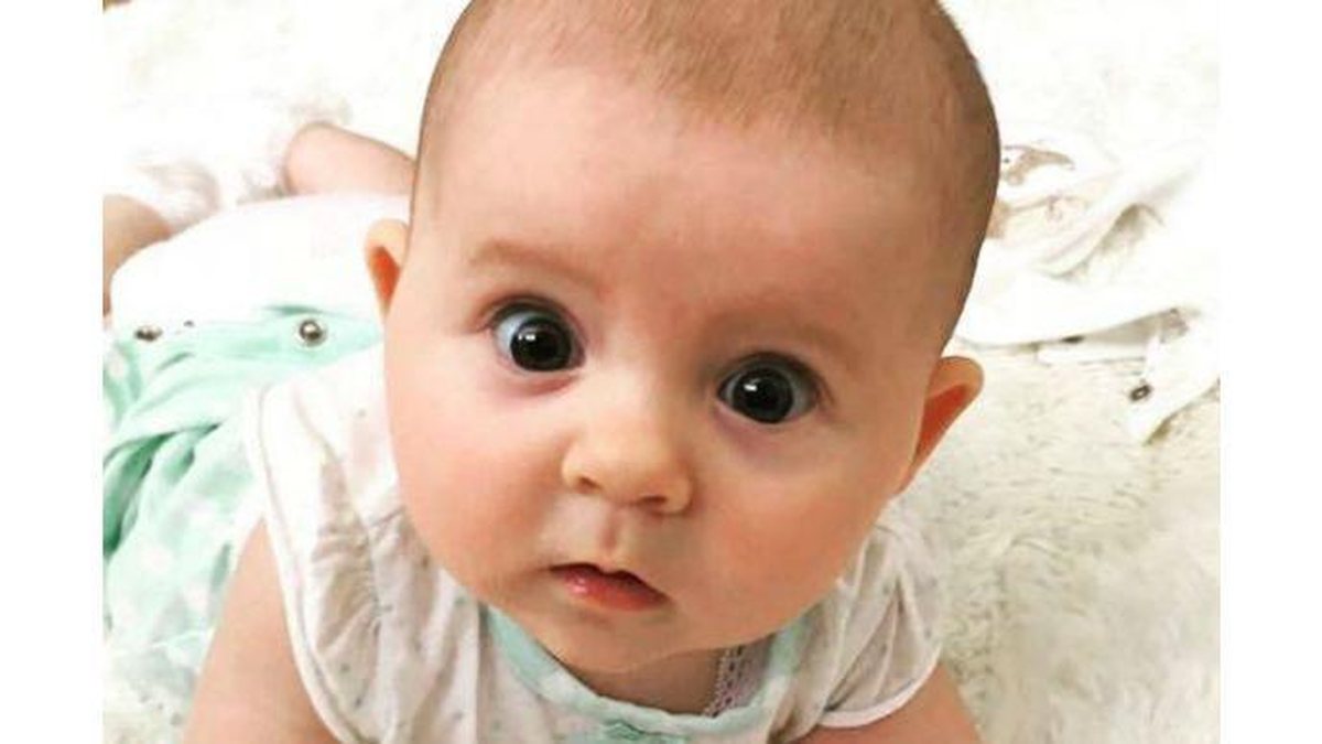 Bebê de 1 ano tem diagnosticado ruim - Reprodução / Arquivo Pessoal