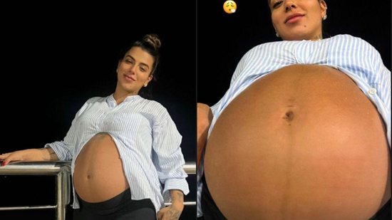 Petra Mattar posta novas fotos na reta final da gravidez - Reprodução/Instagram