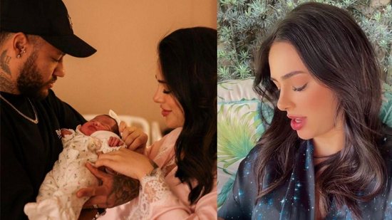 Mavie, filha de Neymar e Bruna Biancardi, nasceu no dia 6 de outubro - Reprodução/Instagram
