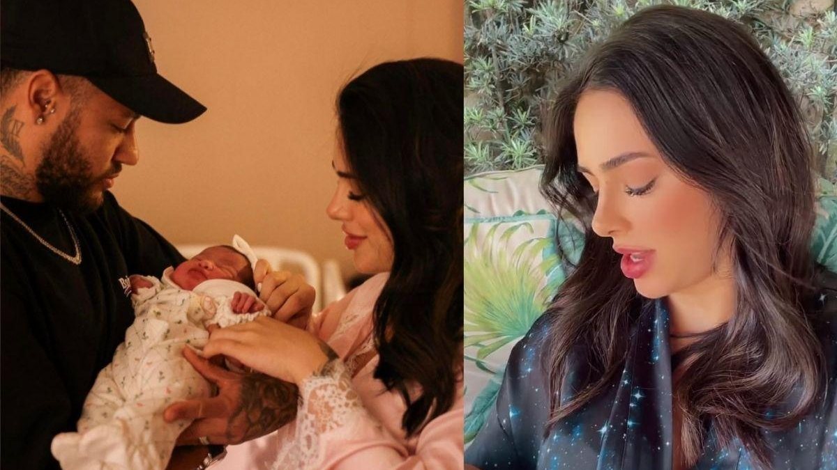 Mavie, filha de Neymar e Bruna Biancardi, nasceu no dia 6 de outubro - Reprodução/Instagram
