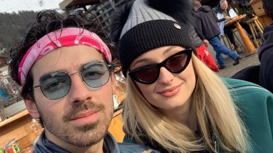 Joe Jonas compartilhou foto de Sophie grávida de Willa - Reprodução/ Instagram
