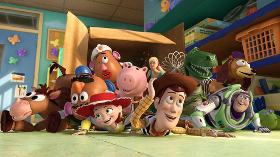 Woody e Buzz nos rascunhos originais - Reprodução/ Twitter @Pixar