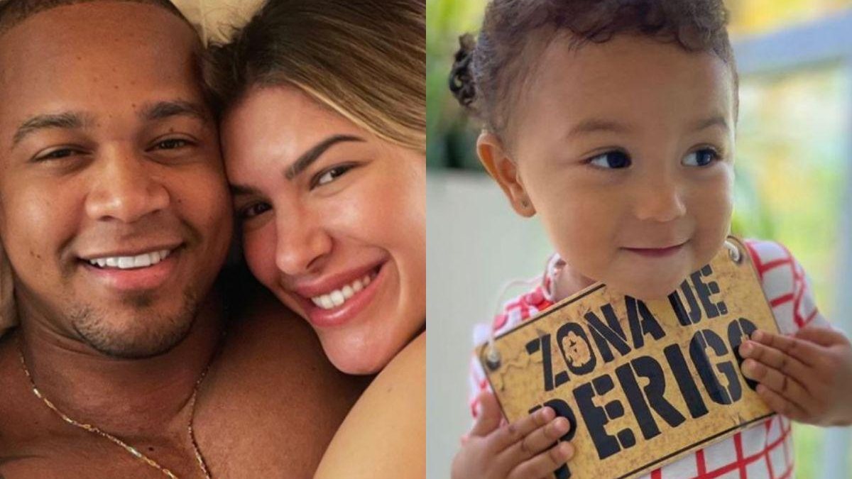 Lore Improta, Leo Santana e a única filha do casal, Liz - Reprodução/Instagram