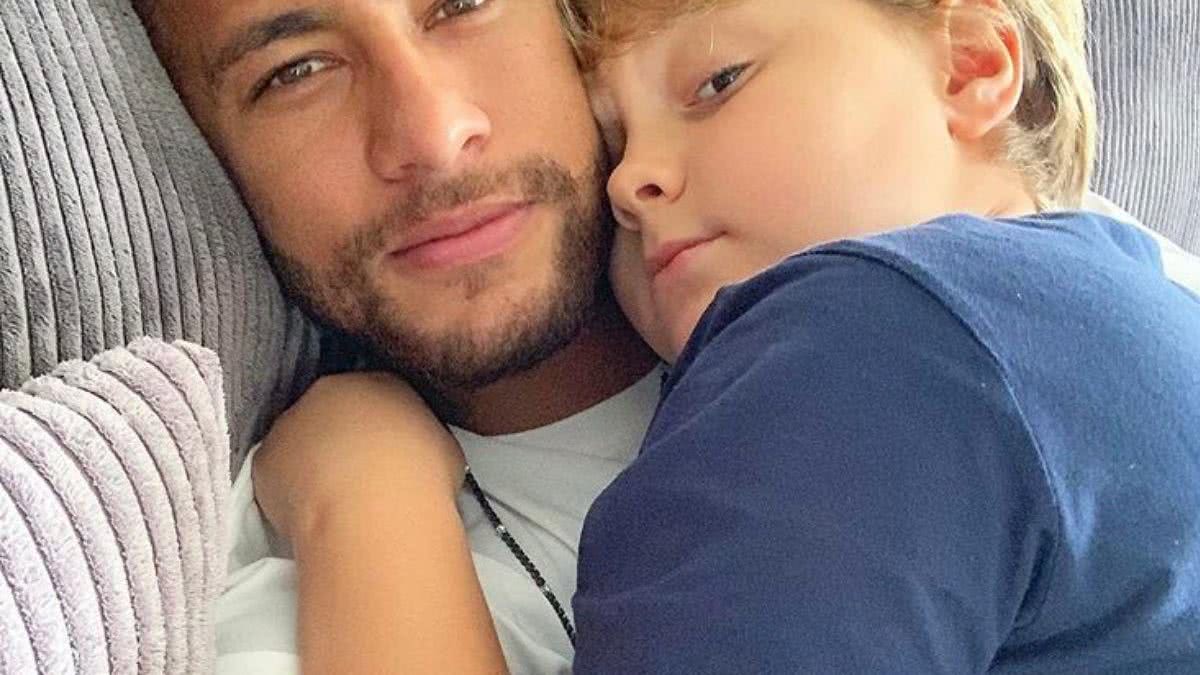 Neymar leva bronca do filho e vídeo viraliza nas redes sociais - Reprodução/Instagram @davilucca