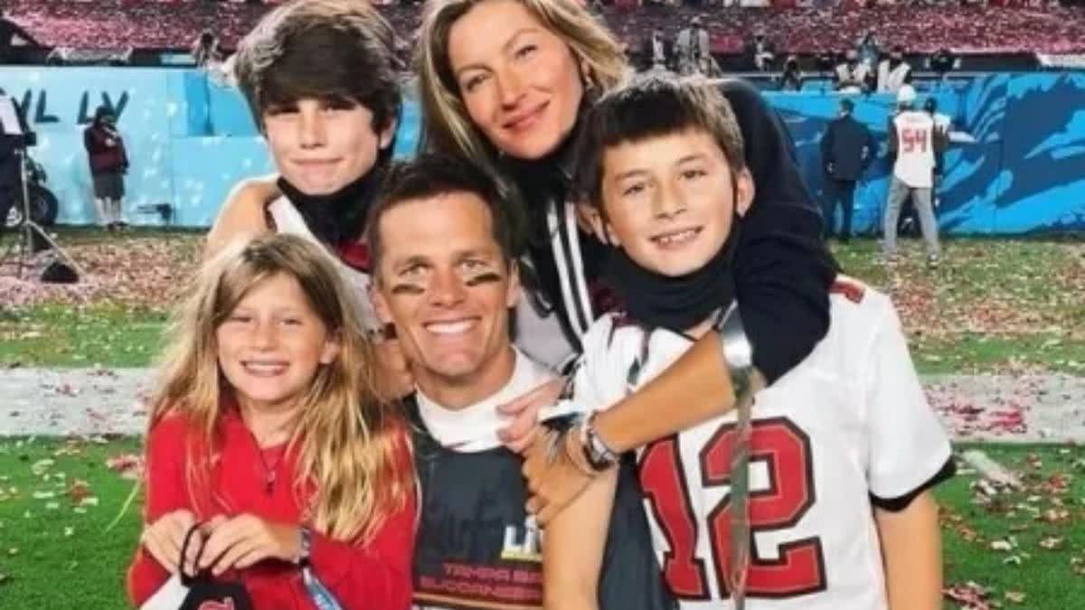 Tom Brady fala sobre sua relação com os filhos após o divórcio de Gisele Bündchen: “Desafios” - Reprodução/Instagram