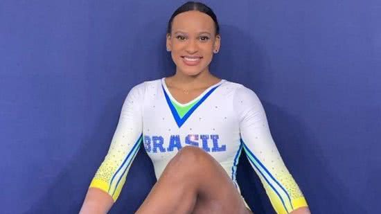 Rebeca Andrade ganhou a medalha de ouro pelo Brasil nas Olimpíadas - reprodução / Instagram @rebecaandrade