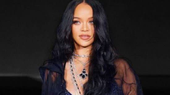 Rihanna confirma gravidez do segundo filho em apresentação do Super Bowl - Reprosução/Instagram