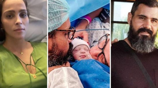 Leticia Cazarré teve Maria Guilhermina em um parto emocionante - Reprodução/Instagram/@cazarre